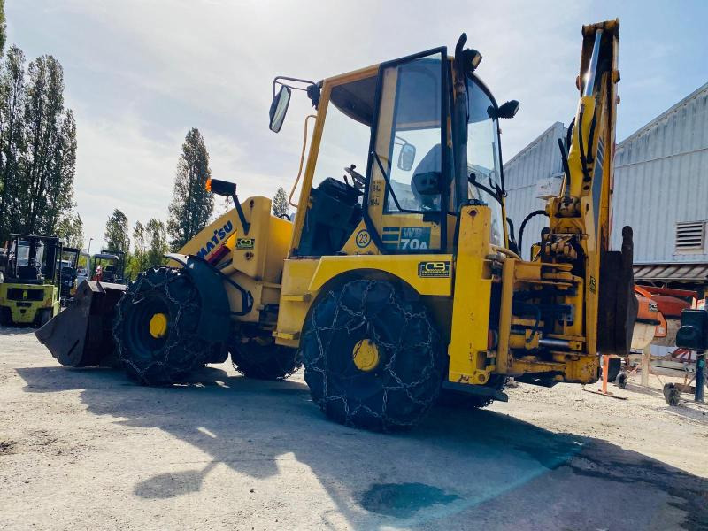 KOMATSU Tractopelle WB70 (NET DE TVA) - Rýpadlo-nakladač: obrázok 3 KOMATSU Tractopelle WB70 (NET DE TVA) - Rýpadlo-nakladač: obrázok 3