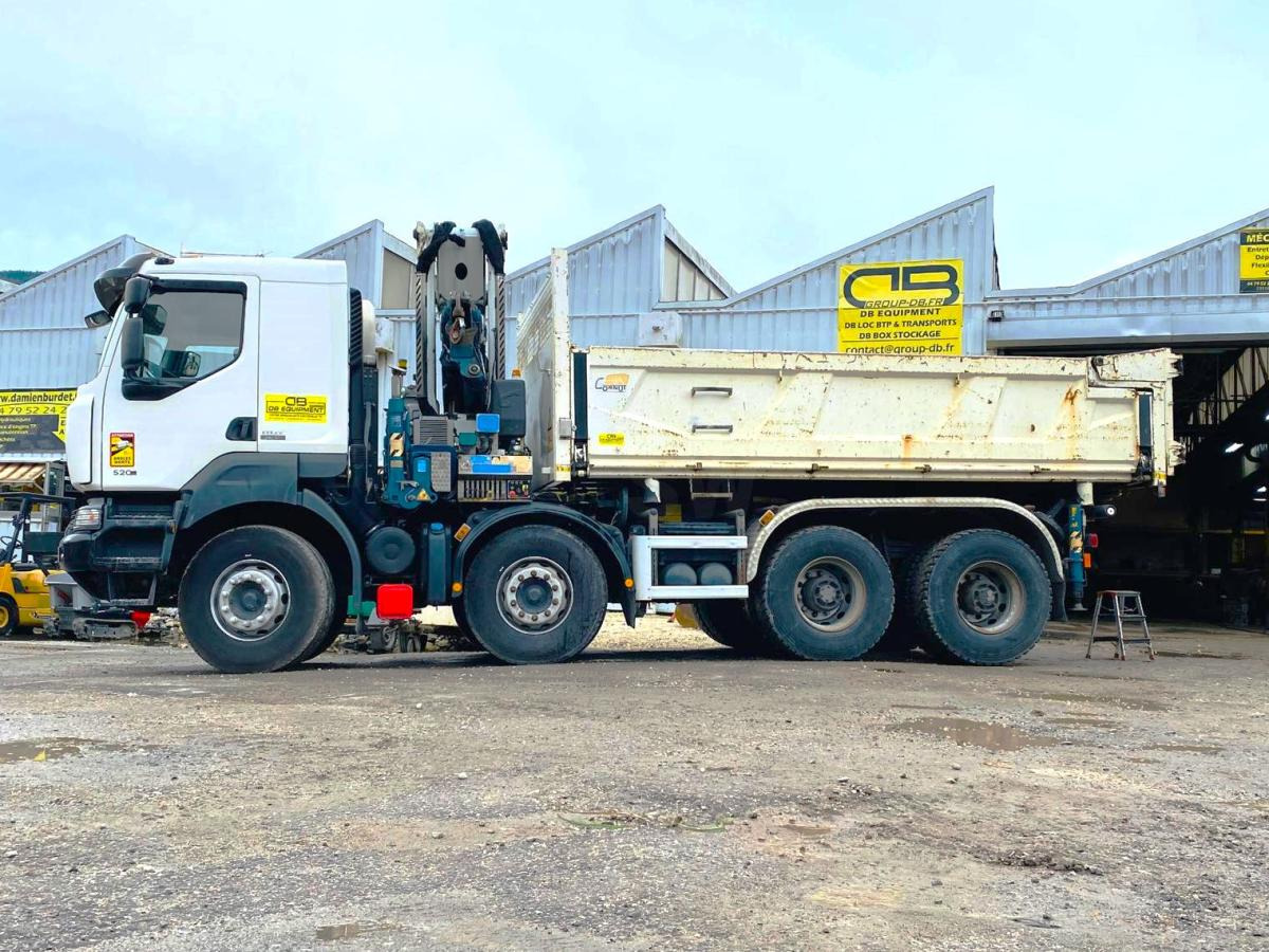 Renault Kerax 8x4 520 BIBENNE CIF GRUE CORMACH - Sklápač: obrázok 2 Renault Kerax 8x4 520 BIBENNE CIF GRUE CORMACH - Sklápač: obrázok 2
