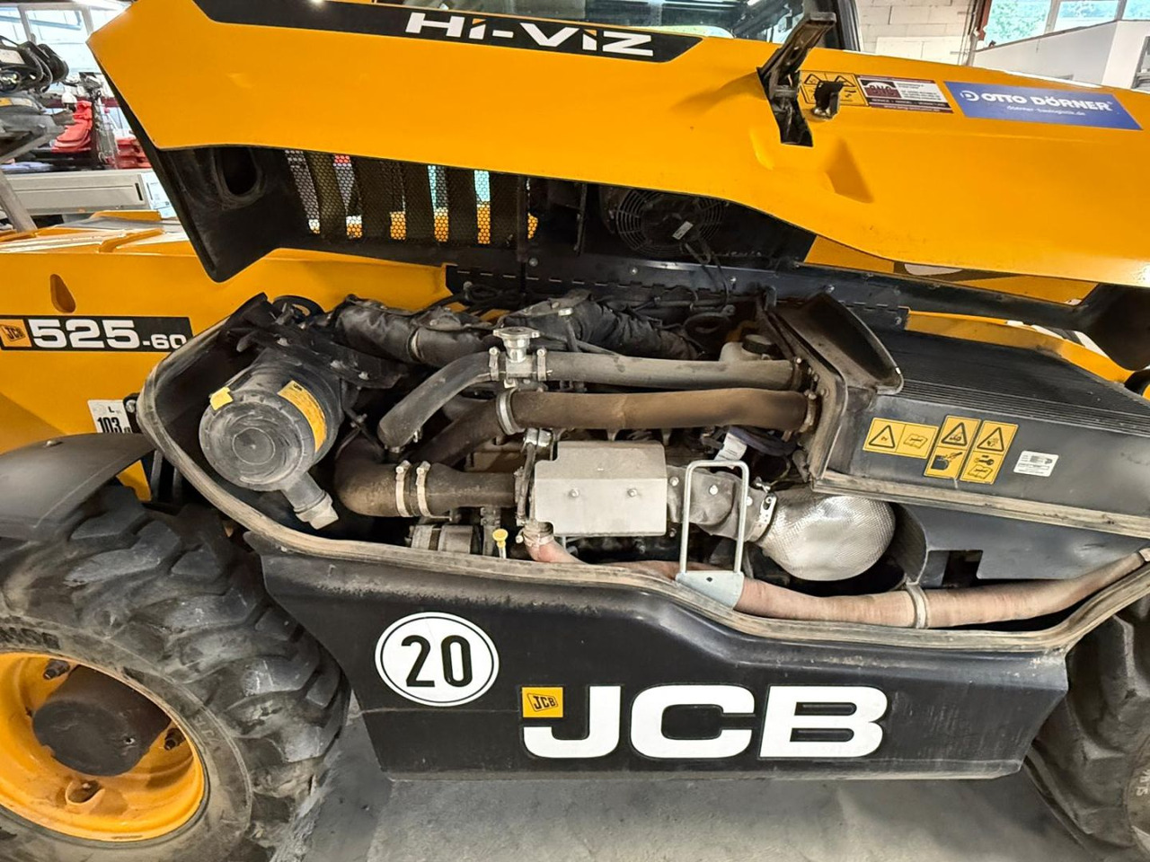 JCB JCB 525-60T5 HiViz - Teleskopický kolesový nakladač: obrázok 5 JCB JCB 525-60T5 HiViz - Teleskopický kolesový nakladač: obrázok 5