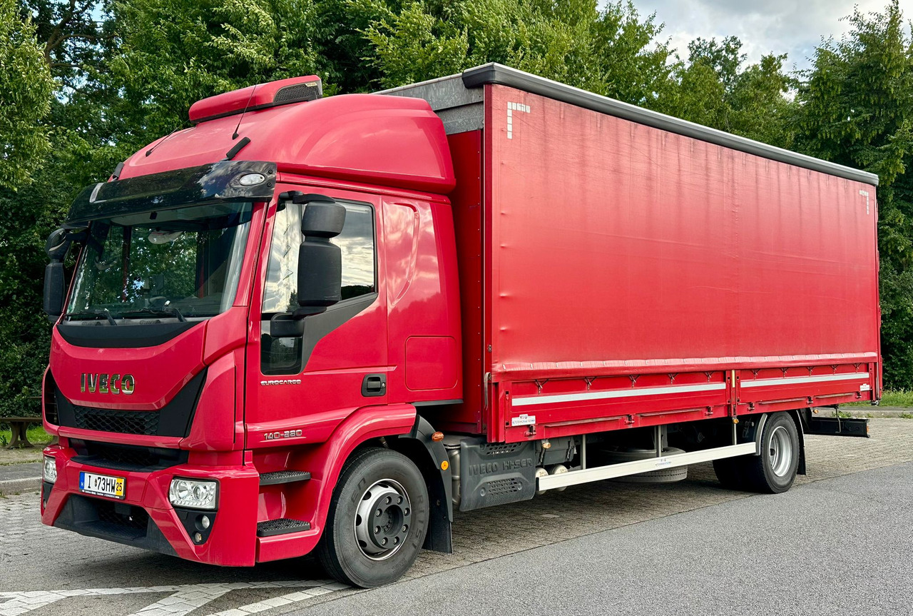 IVECO EUROCARGO 140-280 / BURTO - FIRANKA / AUTOMAT / EURO 6 / 18 PALET / KLIMA POSTOJOWA / 11.2019 / FULL SERWIS - Plachtové nákladné vozidlo: obrázok 1 IVECO EUROCARGO 140-280 / BURTO - FIRANKA / AUTOMAT / EURO 6 / 18 PALET / KLIMA POSTOJOWA / 11.2019 / FULL SERWIS - Plachtové nákladné vozidlo: obrázok 1