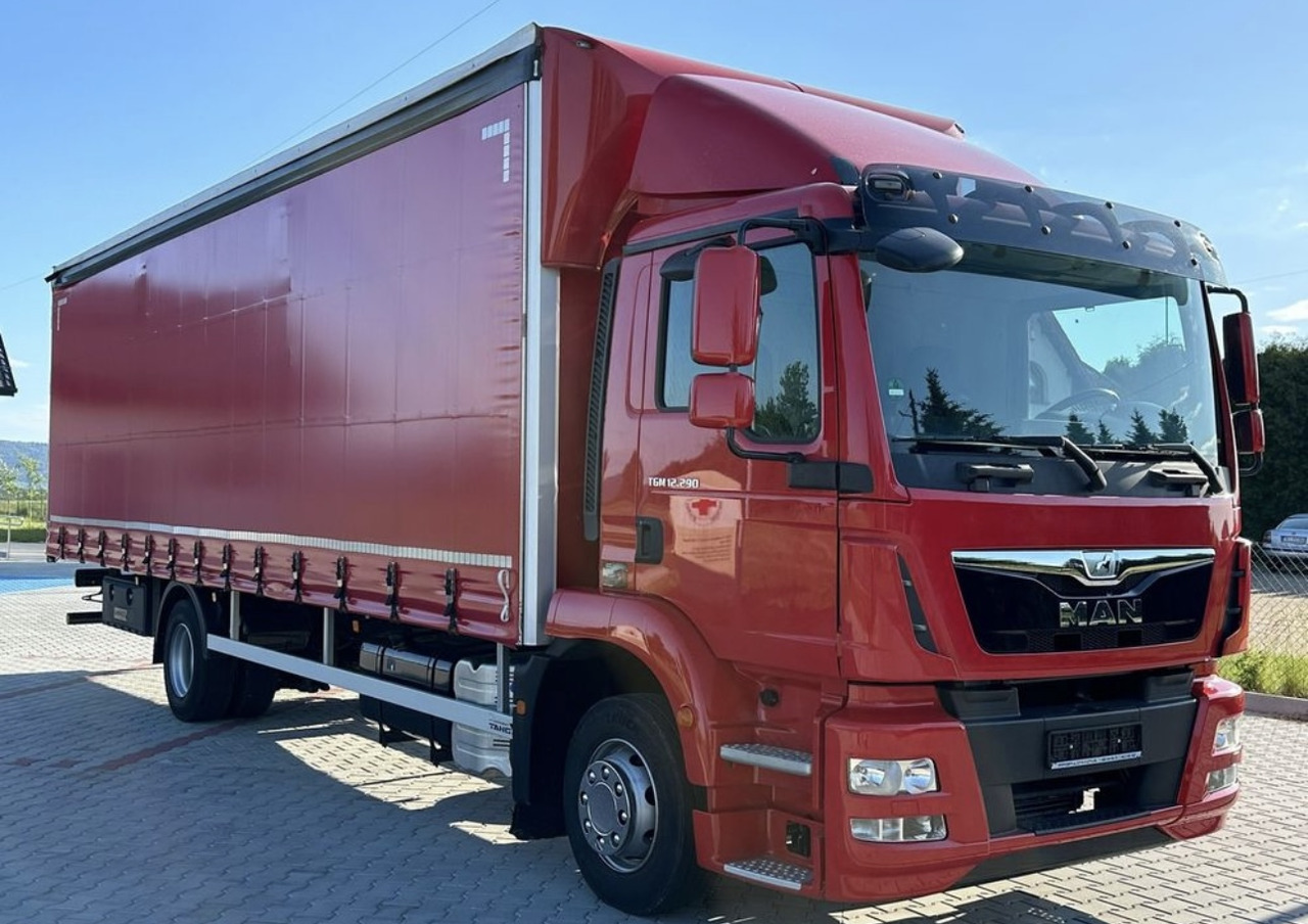 MAN TGM 15.290 / FIRANKA / 21 EUROPALET / AUTOMAT - Plachtové nákladné vozidlo: obrázok 1 MAN TGM 15.290 / FIRANKA / 21 EUROPALET / AUTOMAT - Plachtové nákladné vozidlo: obrázok 1
