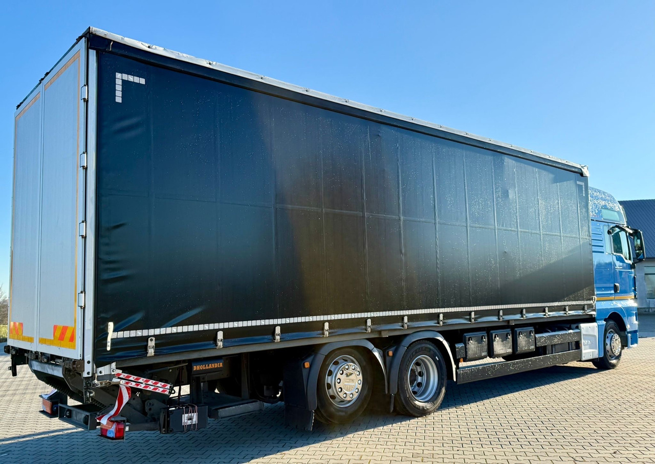 MAN TGX 26.420 / FIRANKA / WINDA / 23 EUROPALETY / 6x2 / AUTOMAT / EURO 6 / OŚ PODNOSZONA / DUŻA KABINA / 2019 ROK - Plachtové nákladné vozidlo: obrázok 3 MAN TGX 26.420 / FIRANKA / WINDA / 23 EUROPALETY / 6x2 / AUTOMAT / EURO 6 / OŚ PODNOSZONA / DUŻA KABINA / 2019 ROK - Plachtové nákladné vozidlo: obrázok 3