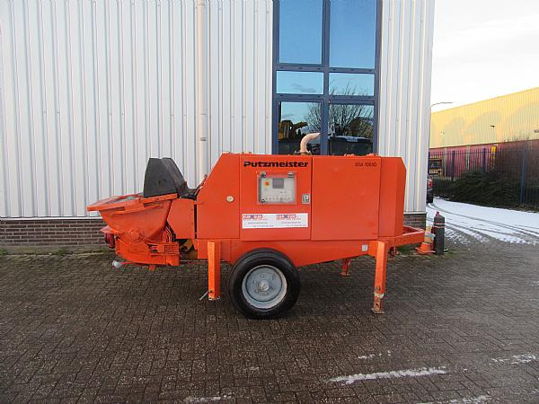 2014 PUTZMEISTER BSA1005 DC trailer mounted. - Stacionárne čerpadlo betónu: obrázok 1 2014 PUTZMEISTER BSA1005 DC trailer mounted. - Stacionárne čerpadlo betónu: obrázok 1