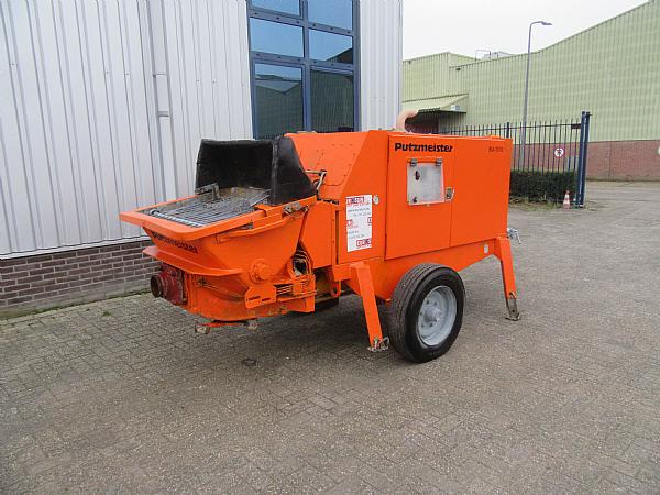 2014 PUTZMEISTER BSA1005 DC trailer mounted. - Stacionárne čerpadlo betónu: obrázok 1 2014 PUTZMEISTER BSA1005 DC trailer mounted. - Stacionárne čerpadlo betónu: obrázok 1