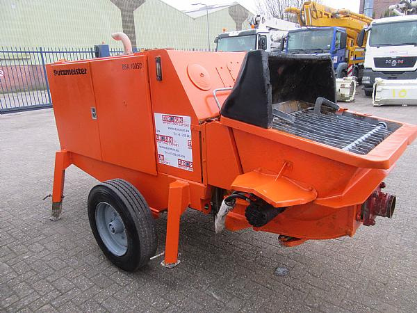 2014 PUTZMEISTER BSA1005 DC trailer mounted. - Stacionárne čerpadlo betónu: obrázok 3 2014 PUTZMEISTER BSA1005 DC trailer mounted. - Stacionárne čerpadlo betónu: obrázok 3
