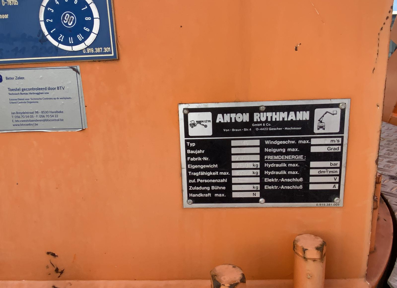 Automobilová plošina Mercedes-Benz 1117: obrázok 8