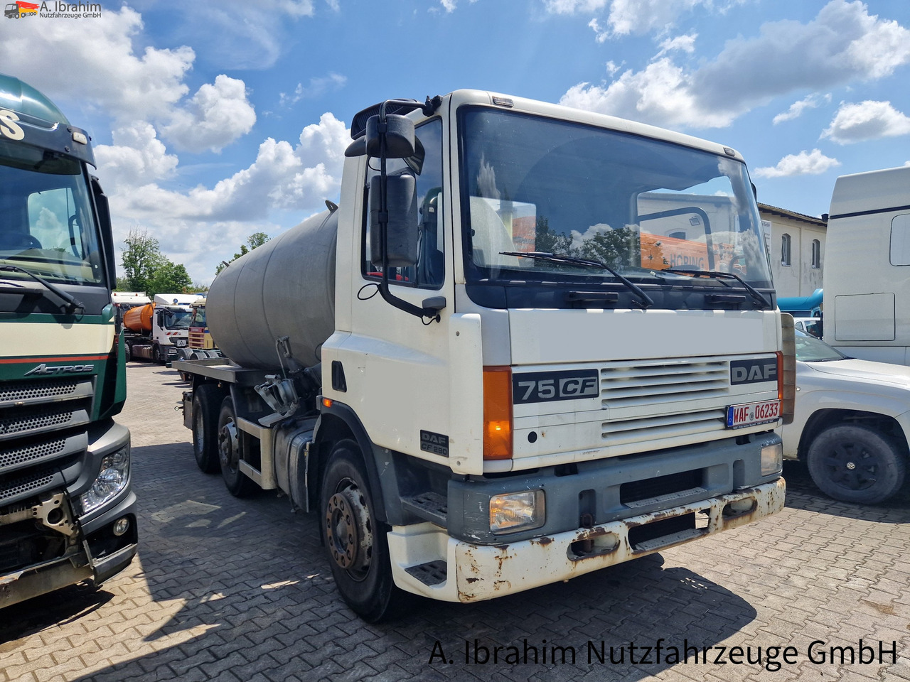Cisternové vozidlo Daf CF 290 Wassertank 13500 L, Tank verzinkt Vorlauf- Lift- Lenkachse: obrázok 10