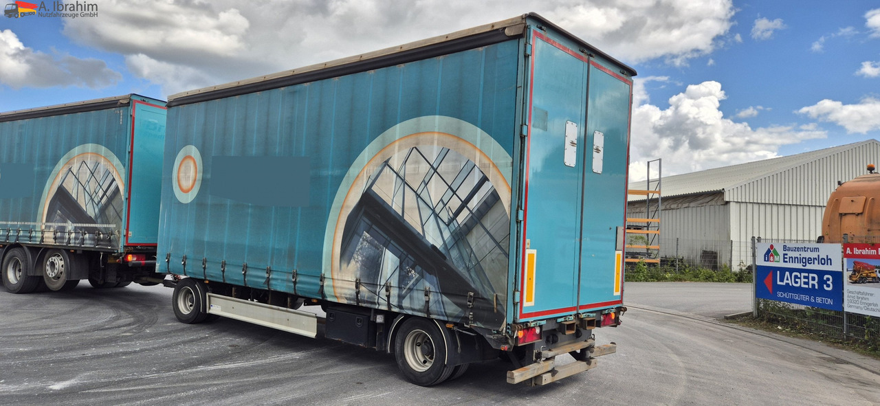 Fliegl ZPS 182 Edscha, Schiebeplane, Bordwande innenliegend - Plachtový príves: obrázok 1 Fliegl ZPS 182 Edscha, Schiebeplane, Bordwande innenliegend - Plachtový príves: obrázok 1