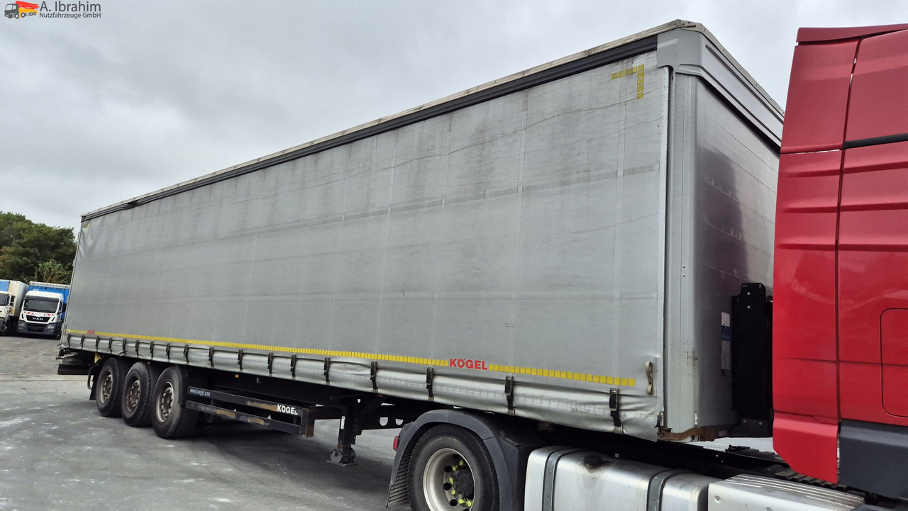 Kögel SN24 Standard, neutrale Plane Edscha, XXL Zertifikat - Plachtový náves: obrázok 1 Kögel SN24 Standard, neutrale Plane Edscha, XXL Zertifikat - Plachtový náves: obrázok 1