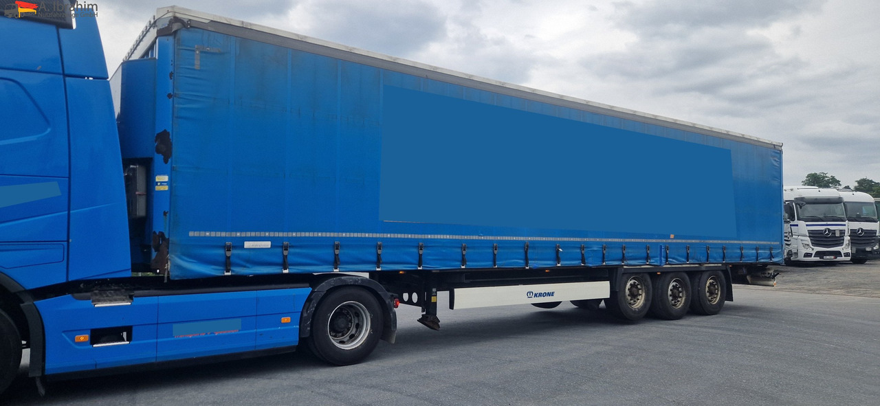 Krone SD Deutscher Auflieger, Pritsche Plane Edscha - Plachtový náves: obrázok 1 Krone SD Deutscher Auflieger, Pritsche Plane Edscha - Plachtový náves: obrázok 1