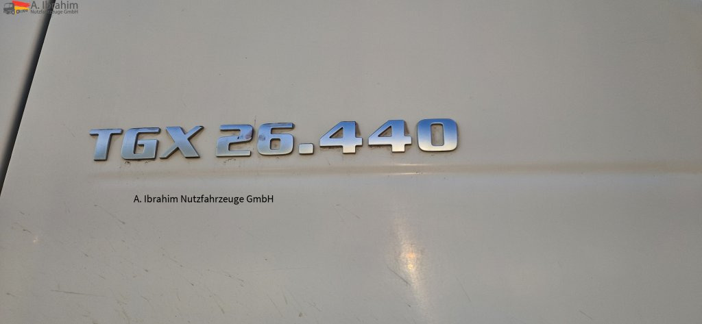 MAN 26.440 TGX, Chassis 7,80 m lang 4,85 m Radstand - Podvozek s kabinou: obrázok 4 MAN 26.440 TGX, Chassis 7,80 m lang 4,85 m Radstand - Podvozek s kabinou: obrázok 4