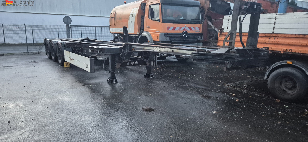 Schmitz SCF24 2x20,30,40,45 ft Multichassis, ausziehbar - Náves preprava kontajnerov/ Výmenná nadstavba: obrázok 1 Schmitz SCF24 2x20,30,40,45 ft Multichassis, ausziehbar - Náves preprava kontajnerov/ Výmenná nadstavba: obrázok 1