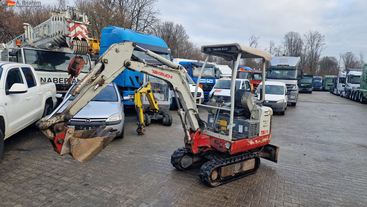 Takeuchi TB 014 Minibagger Zustand gut - Mini rýpadlo: obrázok 1 Takeuchi TB 014 Minibagger Zustand gut - Mini rýpadlo: obrázok 1