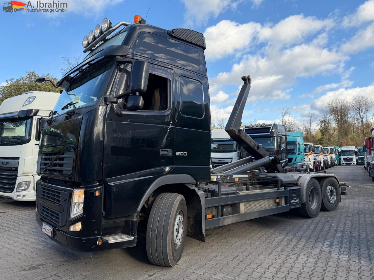 Volvo FH500 Meiller RK 20.70 | Lift-Lenkachse | 6x2 | Globetrotter - Hákový nosič kontajnerov: obrázok 1 Volvo FH500 Meiller RK 20.70 | Lift-Lenkachse | 6x2 | Globetrotter - Hákový nosič kontajnerov: obrázok 1