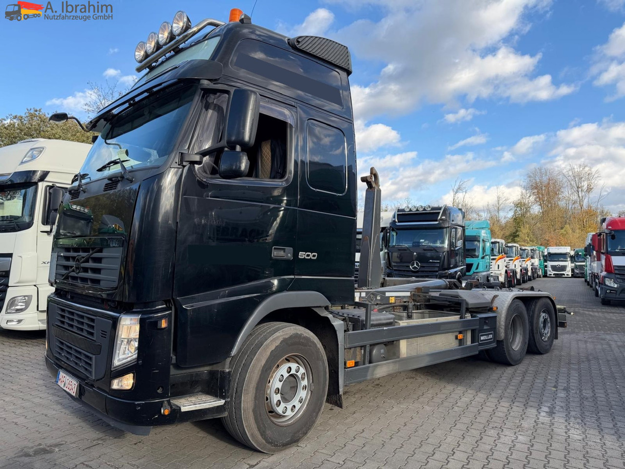 Volvo FH500 Meiller RK 20.70 | Lift-Lenkachse | 6x2 | Globetrotter - Hákový nosič kontajnerov: obrázok 1 Volvo FH500 Meiller RK 20.70 | Lift-Lenkachse | 6x2 | Globetrotter - Hákový nosič kontajnerov: obrázok 1