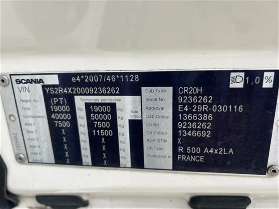 Ťahač Scania R500: obrázok 13 Ťahač Scania R500: obrázok 13