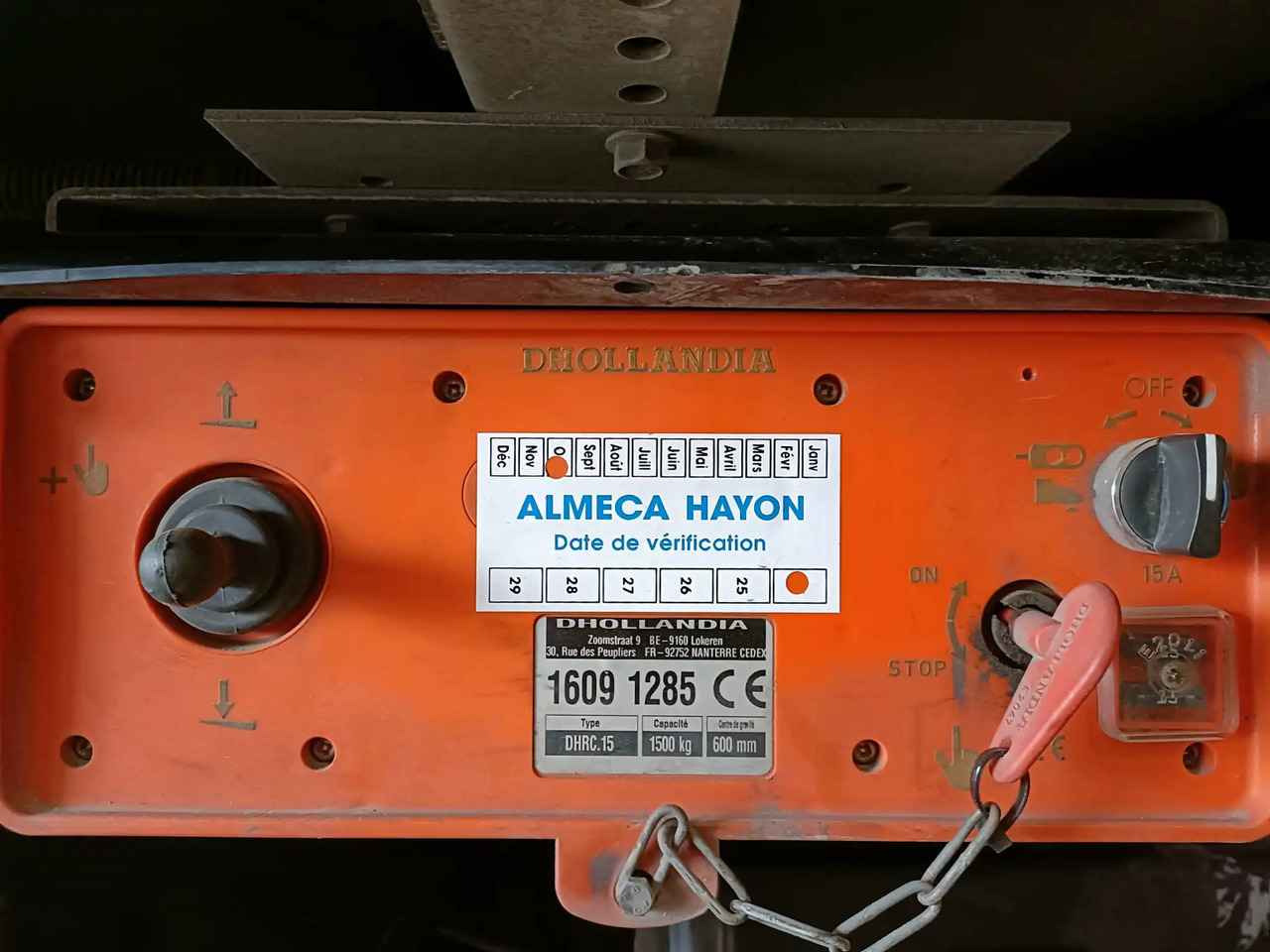 SPONDA IDRAULICA DHOLLANDIA 1500 KG - Zdvíhacia plošina: obrázok 3 SPONDA IDRAULICA DHOLLANDIA 1500 KG - Zdvíhacia plošina: obrázok 3