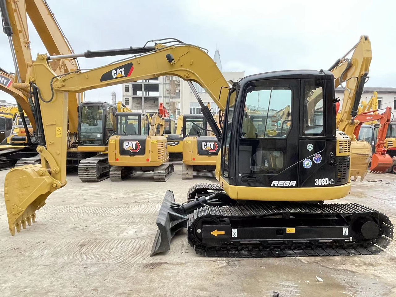 Caterpillar 308D CR - Mini rýpadlo: obrázok 2 Caterpillar 308D CR - Mini rýpadlo: obrázok 2