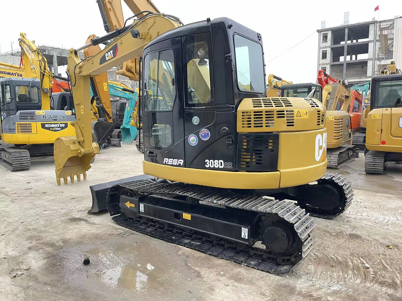 Caterpillar 308D CR - Mini rýpadlo: obrázok 4 Caterpillar 308D CR - Mini rýpadlo: obrázok 4