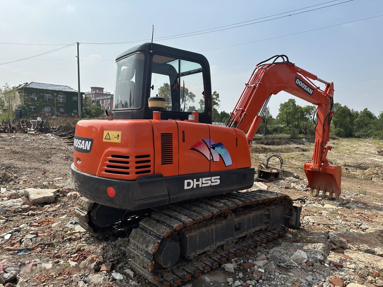 Doosan DH55 - Pásové rýpadlo: obrázok 4 Doosan DH55 - Pásové rýpadlo: obrázok 4