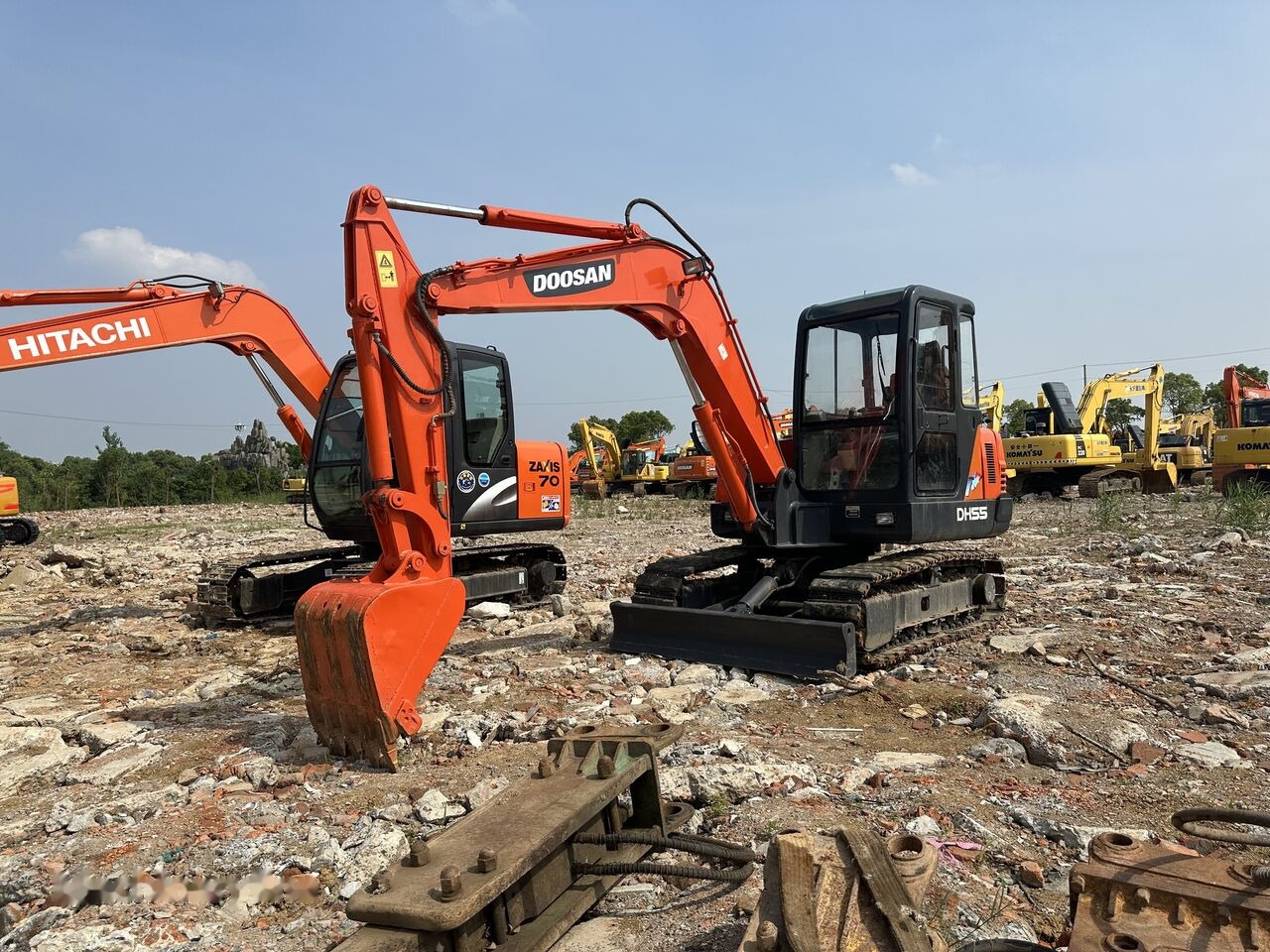 Doosan DH55 - Pásové rýpadlo: obrázok 5 Doosan DH55 - Pásové rýpadlo: obrázok 5