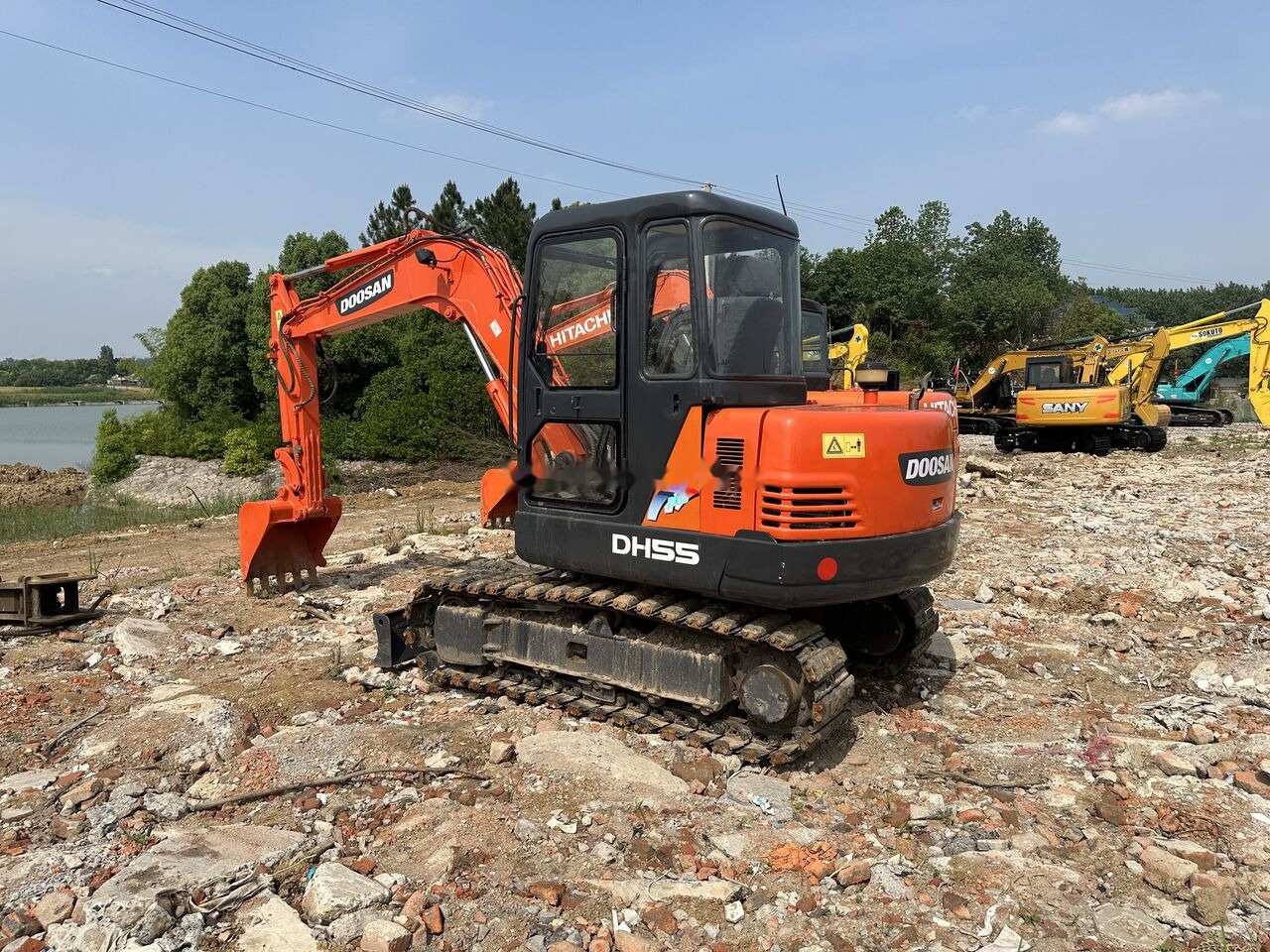 Doosan DH55 - Pásové rýpadlo: obrázok 2 Doosan DH55 - Pásové rýpadlo: obrázok 2