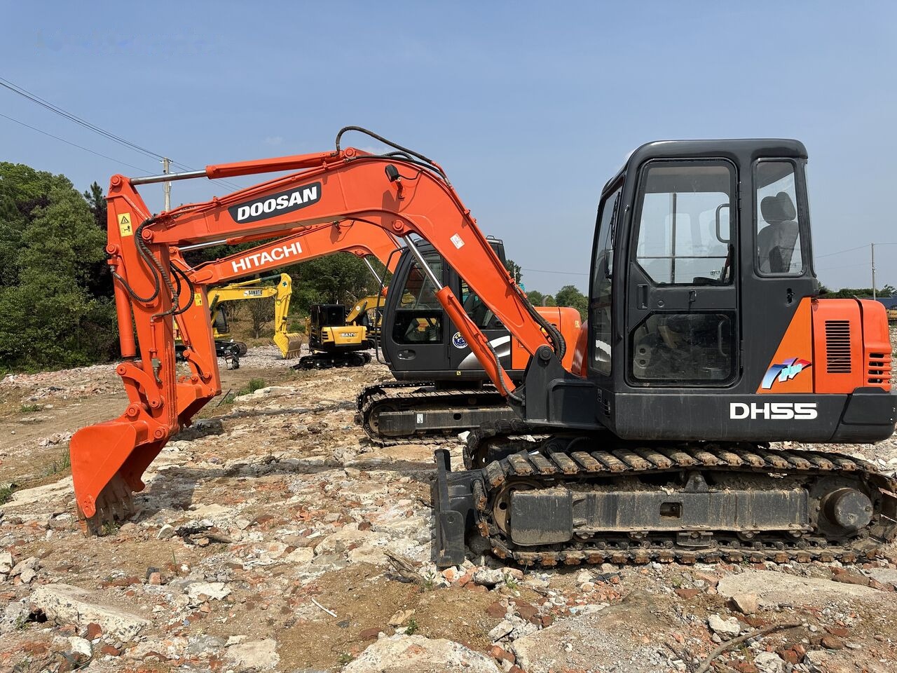 Doosan DH55 - Pásové rýpadlo: obrázok 1 Doosan DH55 - Pásové rýpadlo: obrázok 1