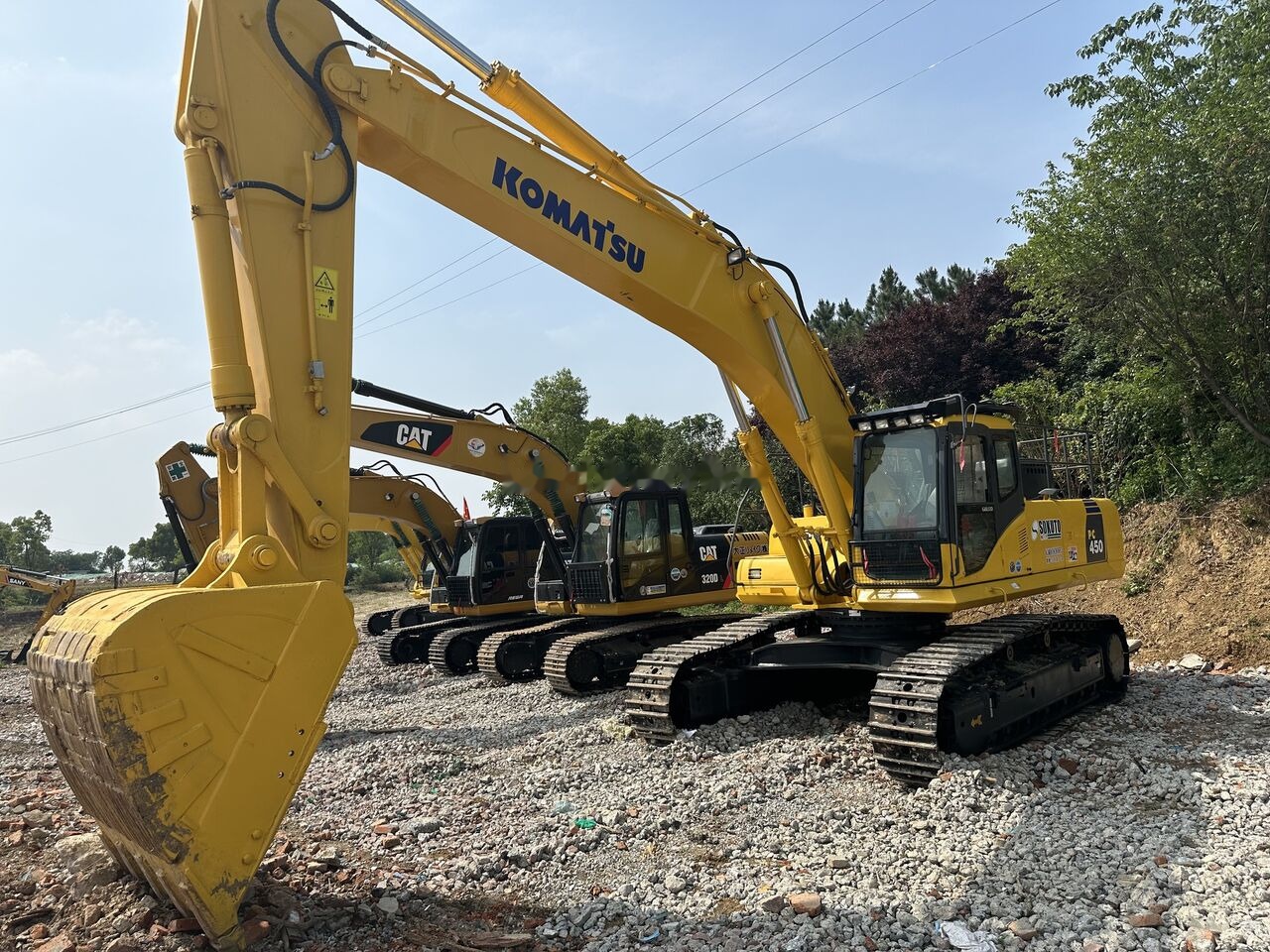 Komatsu PC450 - Pásové rýpadlo: obrázok 5 Komatsu PC450 - Pásové rýpadlo: obrázok 5
