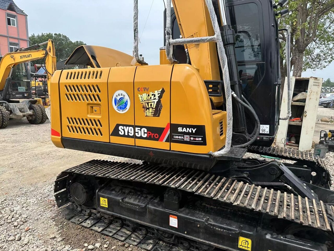 Sany SY95C - Pásové rýpadlo: obrázok 4 Sany SY95C - Pásové rýpadlo: obrázok 4