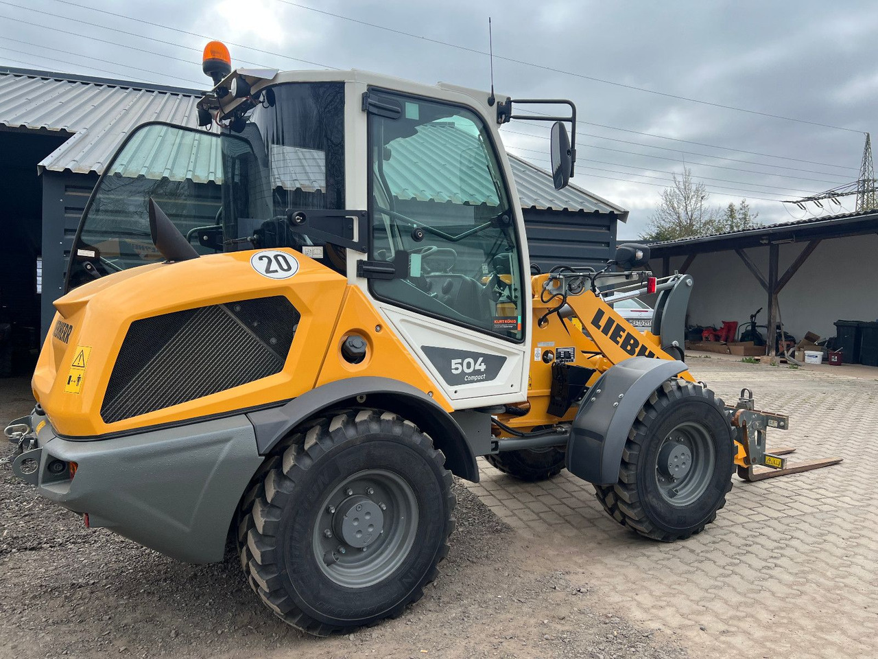 Liebherr L 504 Comp. TOP - Kolesový nakladač: obrázok 1 Liebherr L 504 Comp. TOP - Kolesový nakladač: obrázok 1