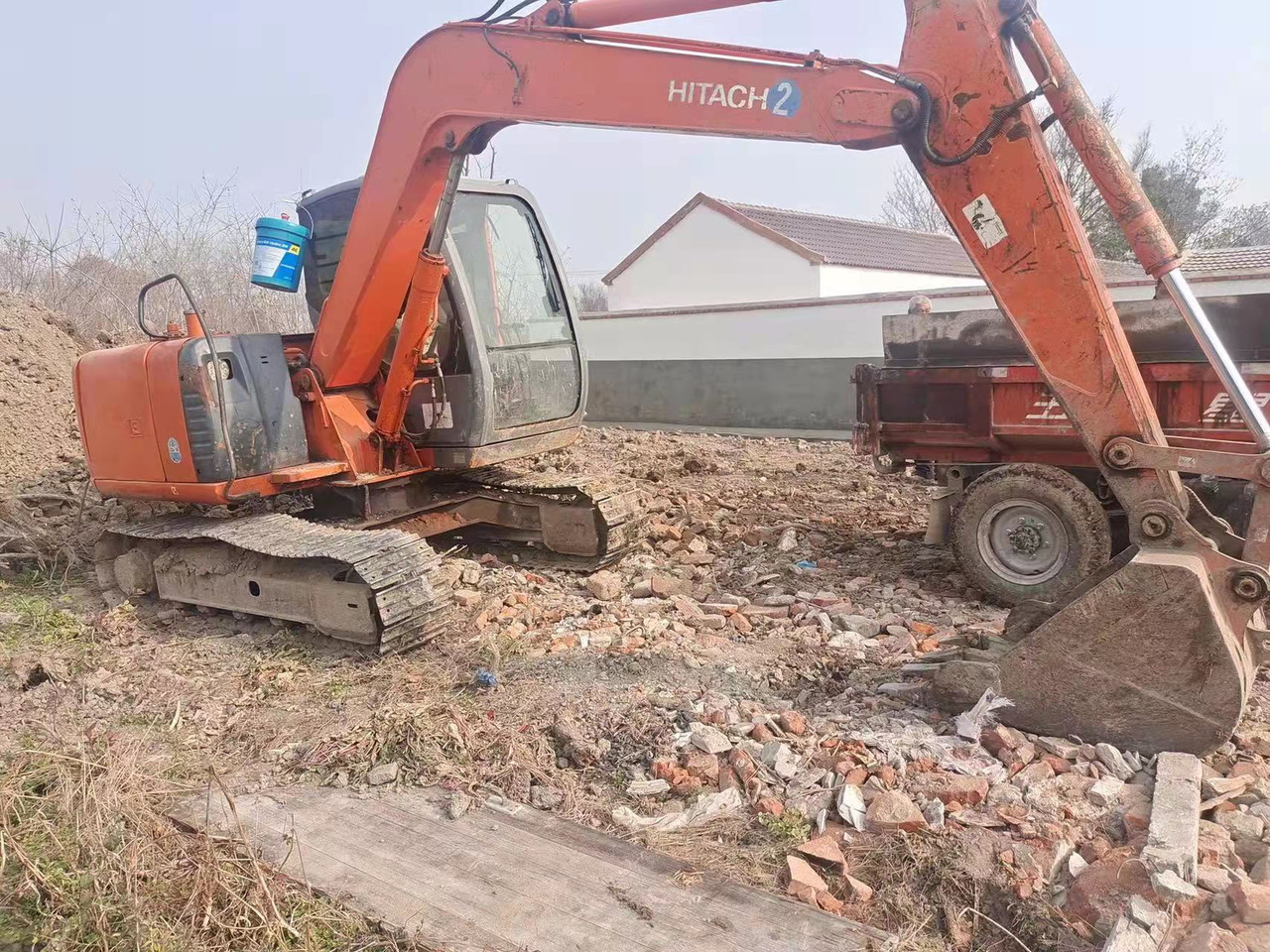 HITACHI ZX70 - Mini rýpadlo: obrázok 3 HITACHI ZX70 - Mini rýpadlo: obrázok 3