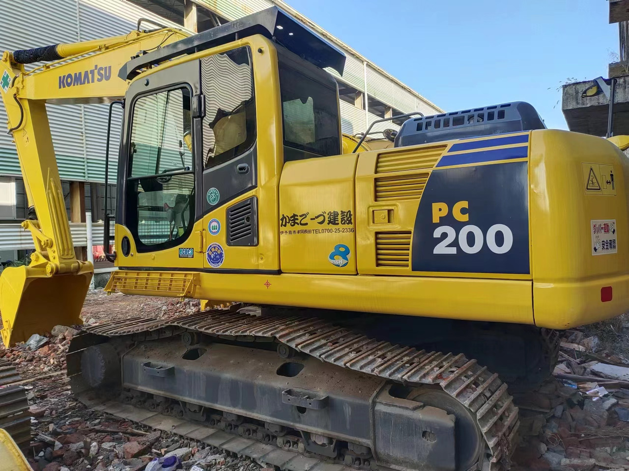 KOMATSU PC200-8 - Pásové rýpadlo: obrázok 2 KOMATSU PC200-8 - Pásové rýpadlo: obrázok 2