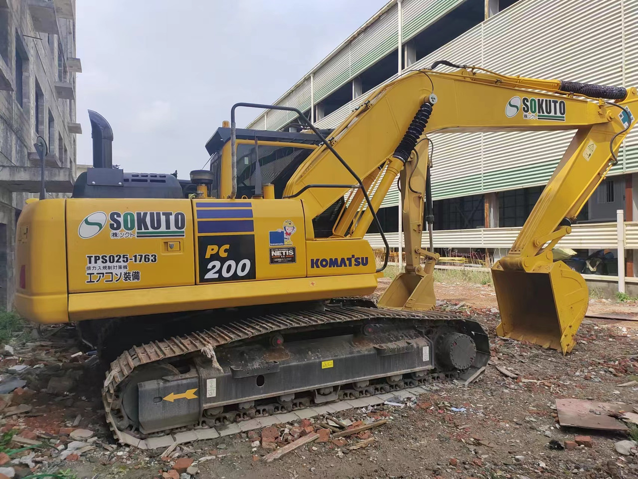 KOMATSU PC200-8N1 - Pásové rýpadlo: obrázok 1 KOMATSU PC200-8N1 - Pásové rýpadlo: obrázok 1