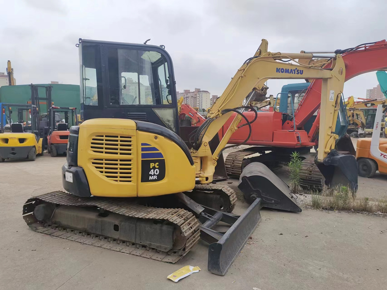 KOMATSU PC40MR - Mini rýpadlo: obrázok 1 KOMATSU PC40MR - Mini rýpadlo: obrázok 1