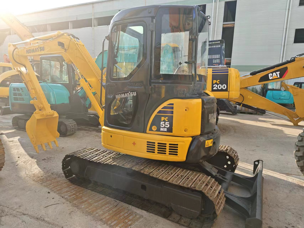 KOMATSU PC55MR-2 - Mini rýpadlo: obrázok 5 KOMATSU PC55MR-2 - Mini rýpadlo: obrázok 5