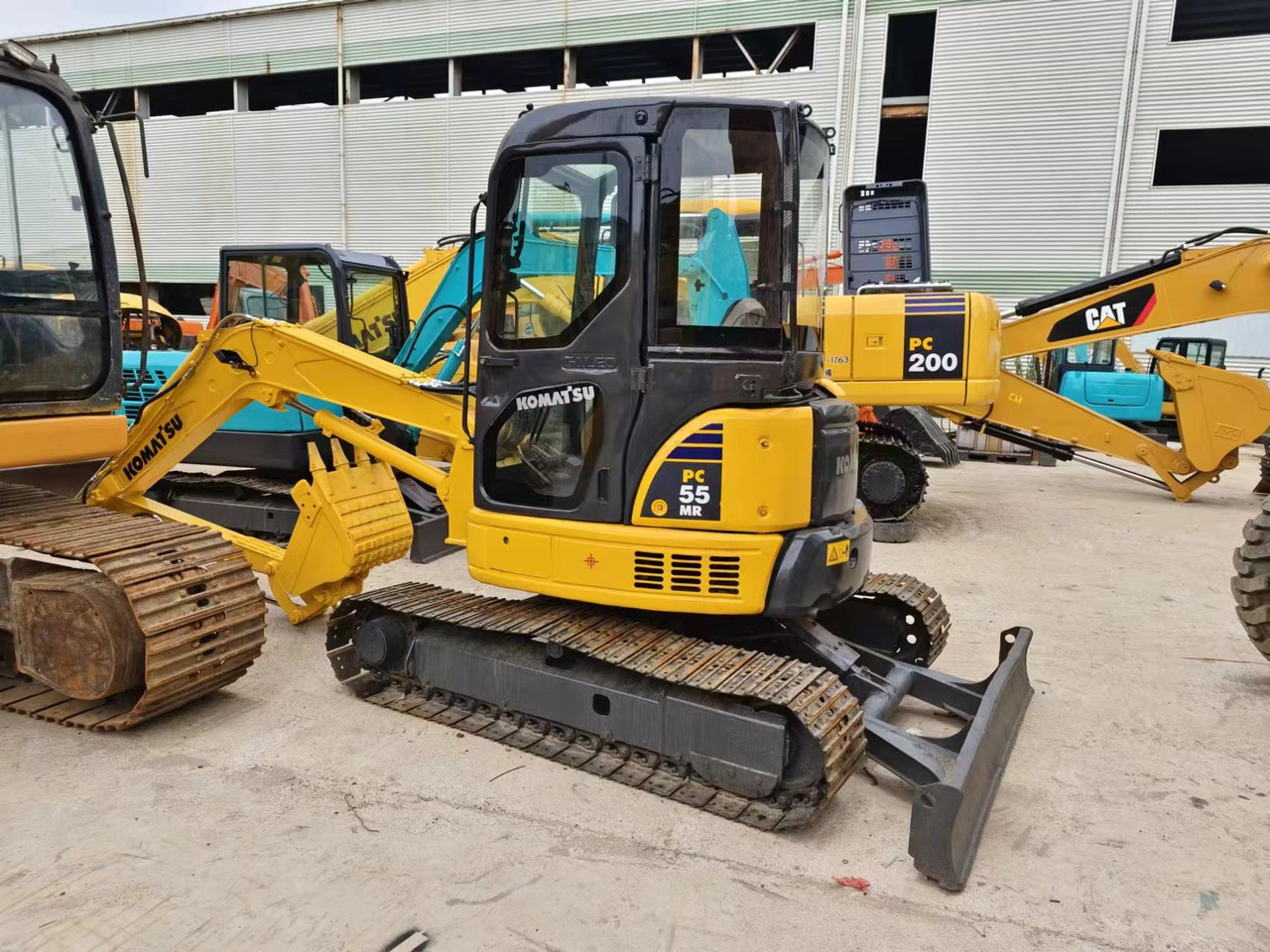 KOMATSU PC55MR-2 - Mini rýpadlo: obrázok 1 KOMATSU PC55MR-2 - Mini rýpadlo: obrázok 1