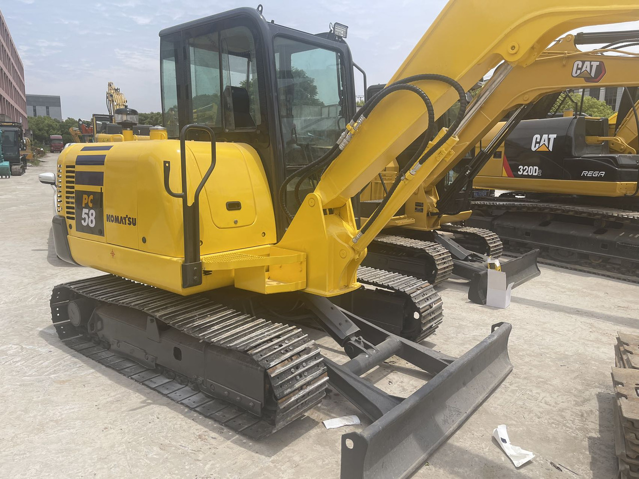 Mini rýpadlo KOMATSU PC58 PC55 PC60: obrázok 6 Mini rýpadlo KOMATSU PC58 PC55 PC60: obrázok 6