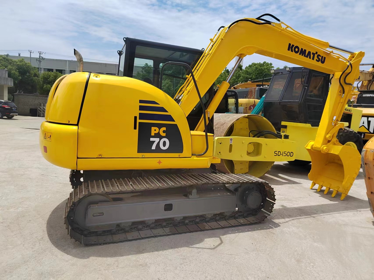 KOMATSU PC70-8 - Pásové rýpadlo: obrázok 2 KOMATSU PC70-8 - Pásové rýpadlo: obrázok 2