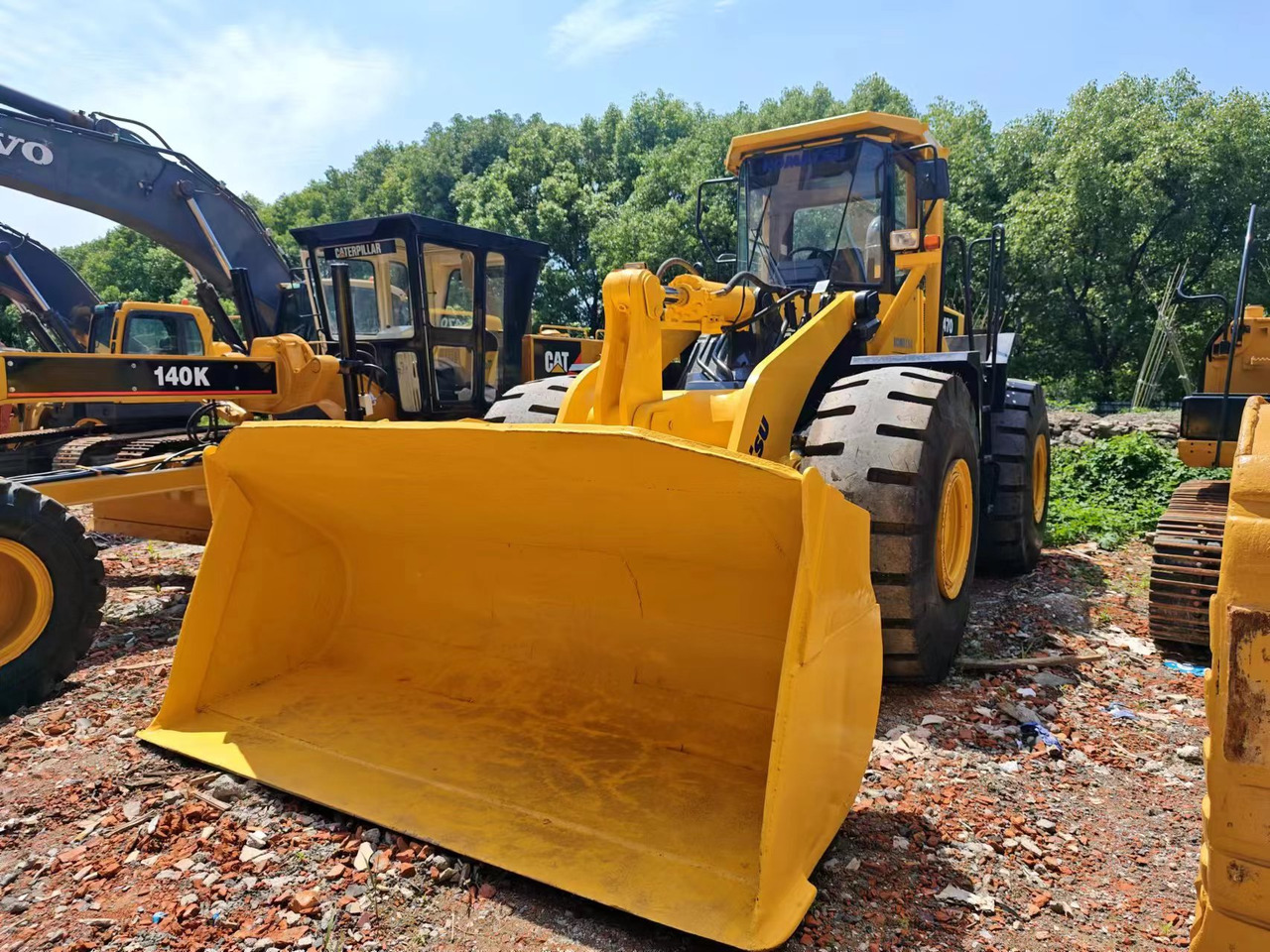 KOMATSU WA470-3 - Kolesový nakladač: obrázok 5 KOMATSU WA470-3 - Kolesový nakladač: obrázok 5