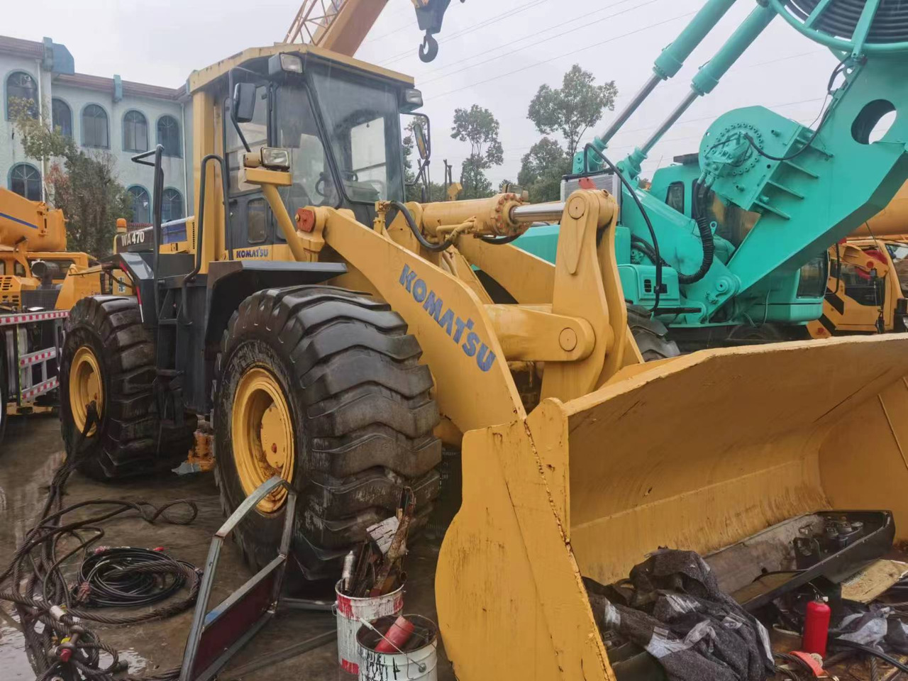 KOMATSU WA470 - Kolesový nakladač: obrázok 2 KOMATSU WA470 - Kolesový nakladač: obrázok 2