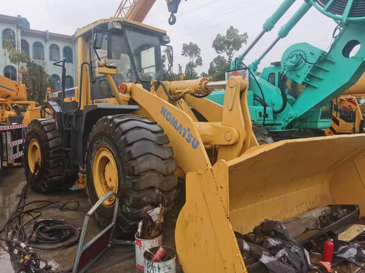 KOMATSU WA470 - Kolesový nakladač: obrázok 3 KOMATSU WA470 - Kolesový nakladač: obrázok 3
