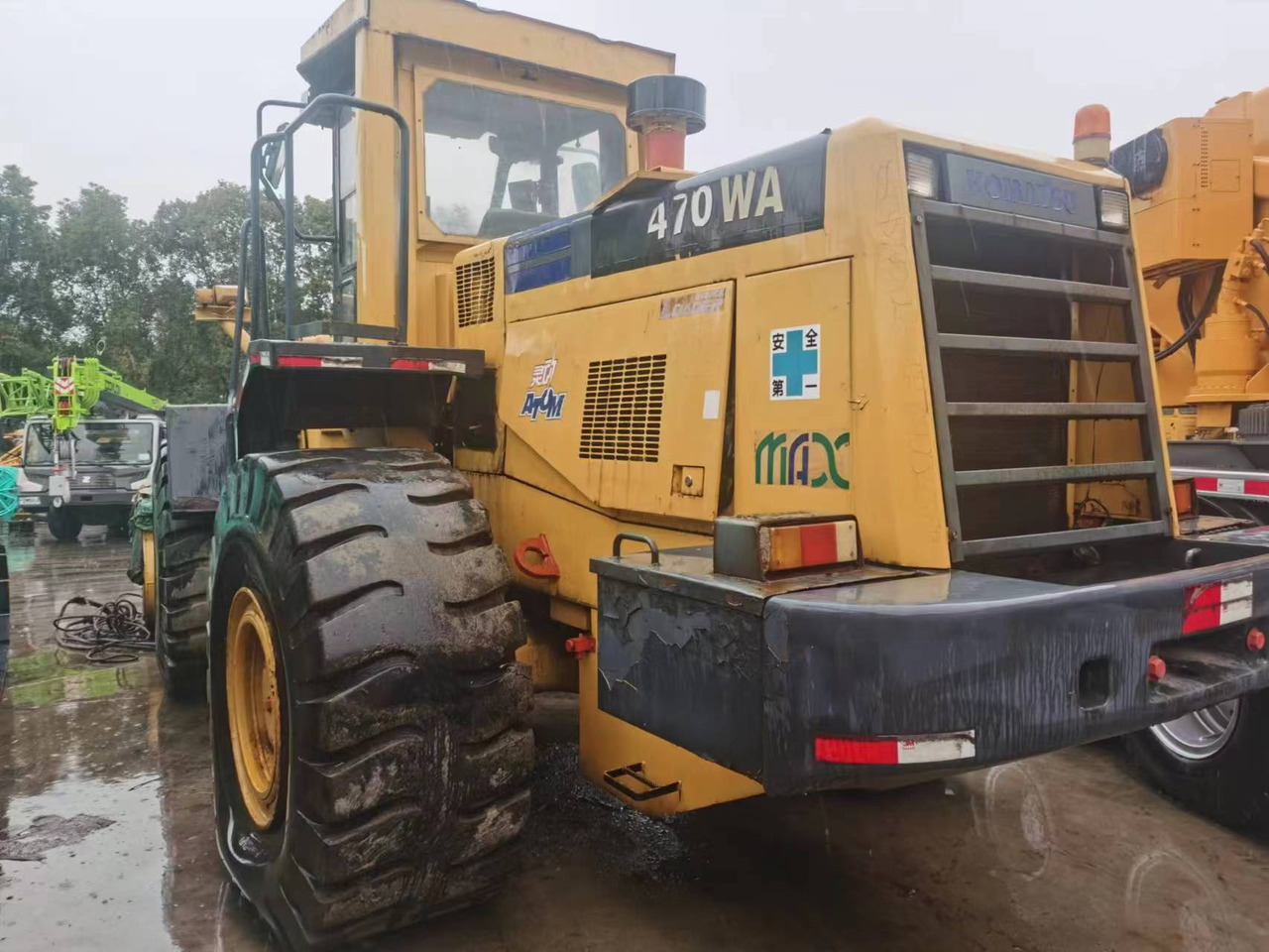 KOMATSU WA470 - Kolesový nakladač: obrázok 1 KOMATSU WA470 - Kolesový nakladač: obrázok 1