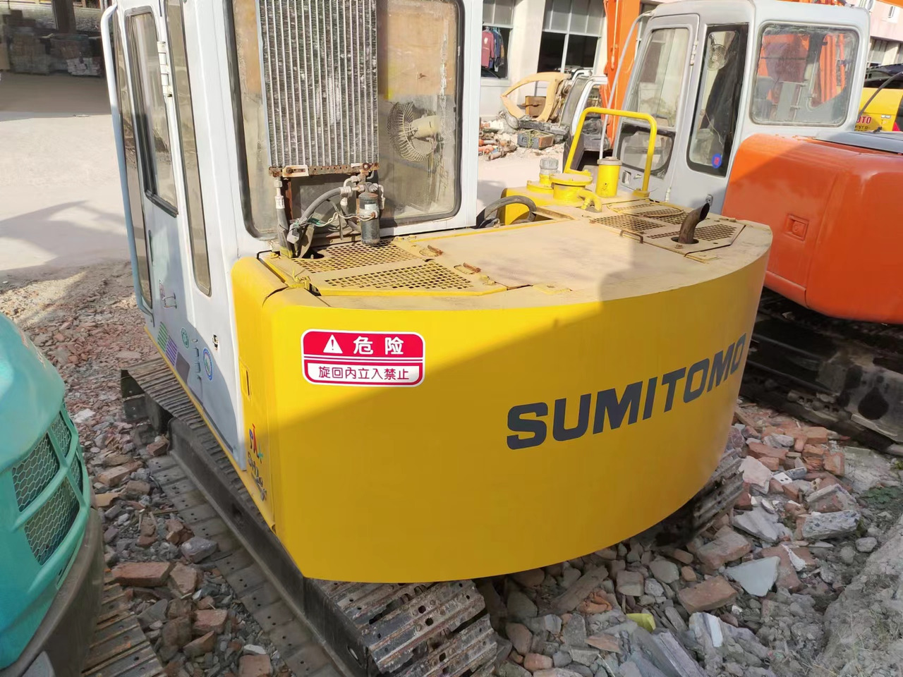 SUMITOMO SH60 - Mini rýpadlo: obrázok 3 SUMITOMO SH60 - Mini rýpadlo: obrázok 3