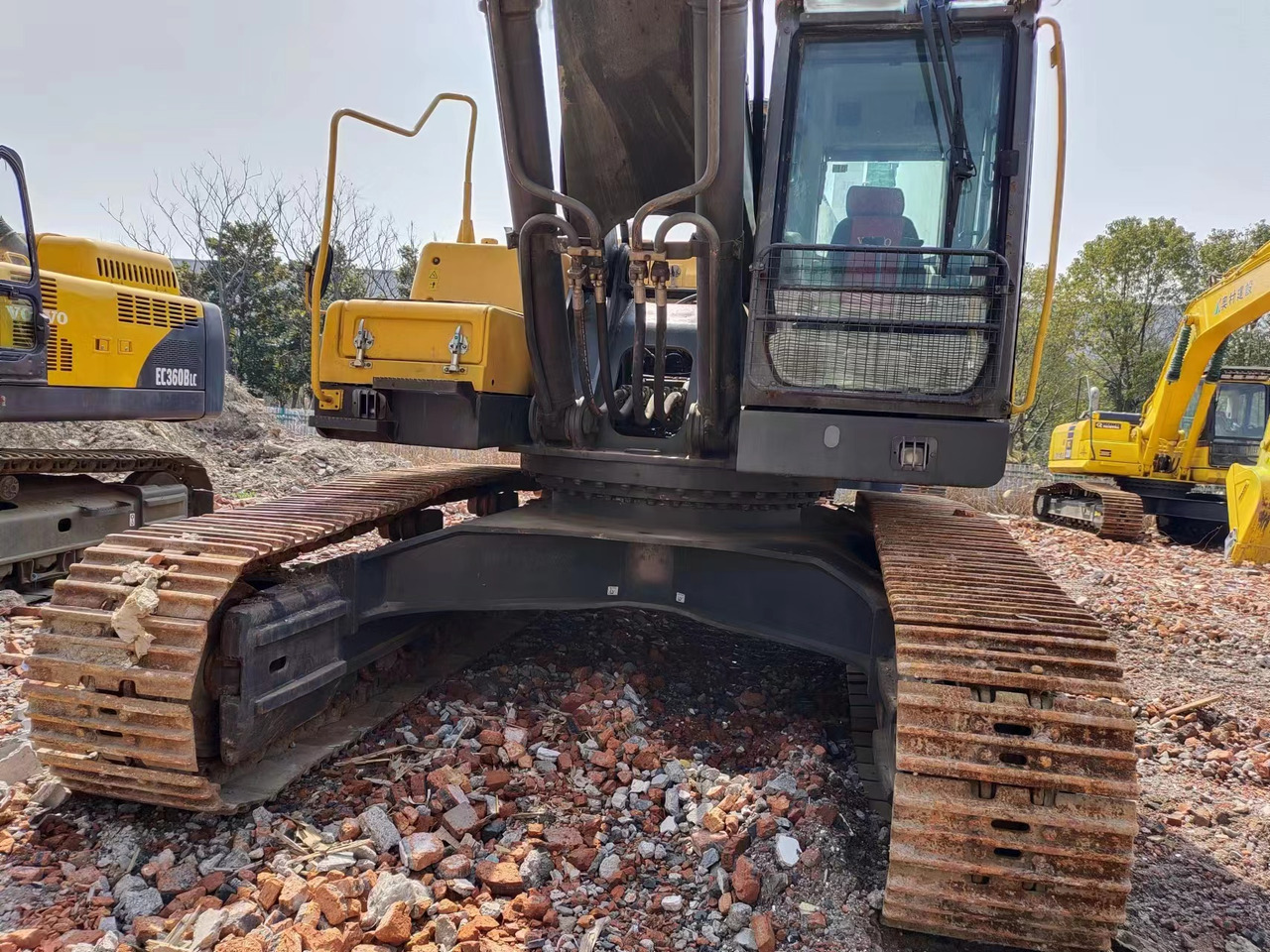 VOLVO EC480DL - Pásové rýpadlo: obrázok 4 VOLVO EC480DL - Pásové rýpadlo: obrázok 4