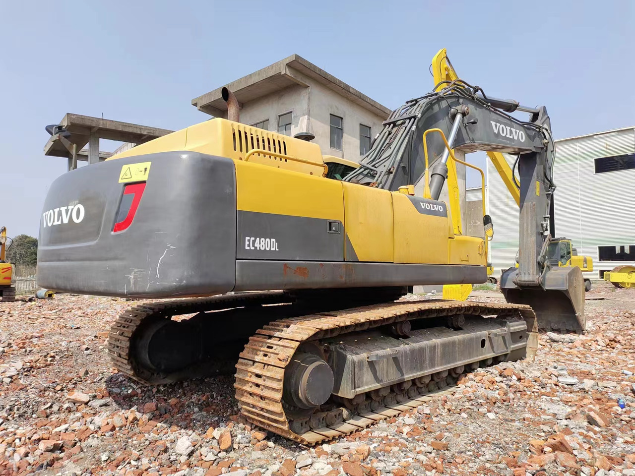 VOLVO EC480DL - Pásové rýpadlo: obrázok 2 VOLVO EC480DL - Pásové rýpadlo: obrázok 2