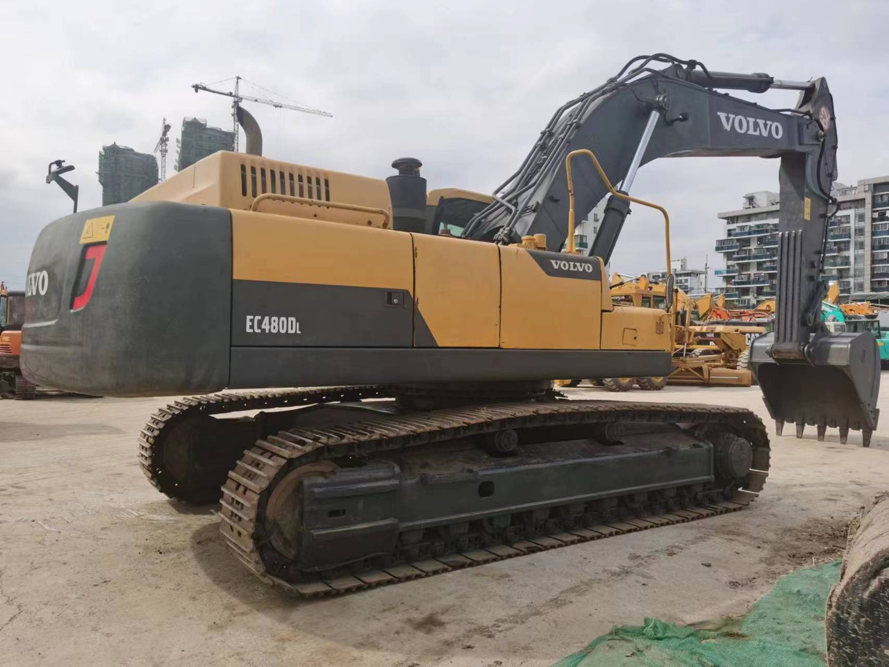 VOLVO EC480DL - Pásové rýpadlo: obrázok 4 VOLVO EC480DL - Pásové rýpadlo: obrázok 4