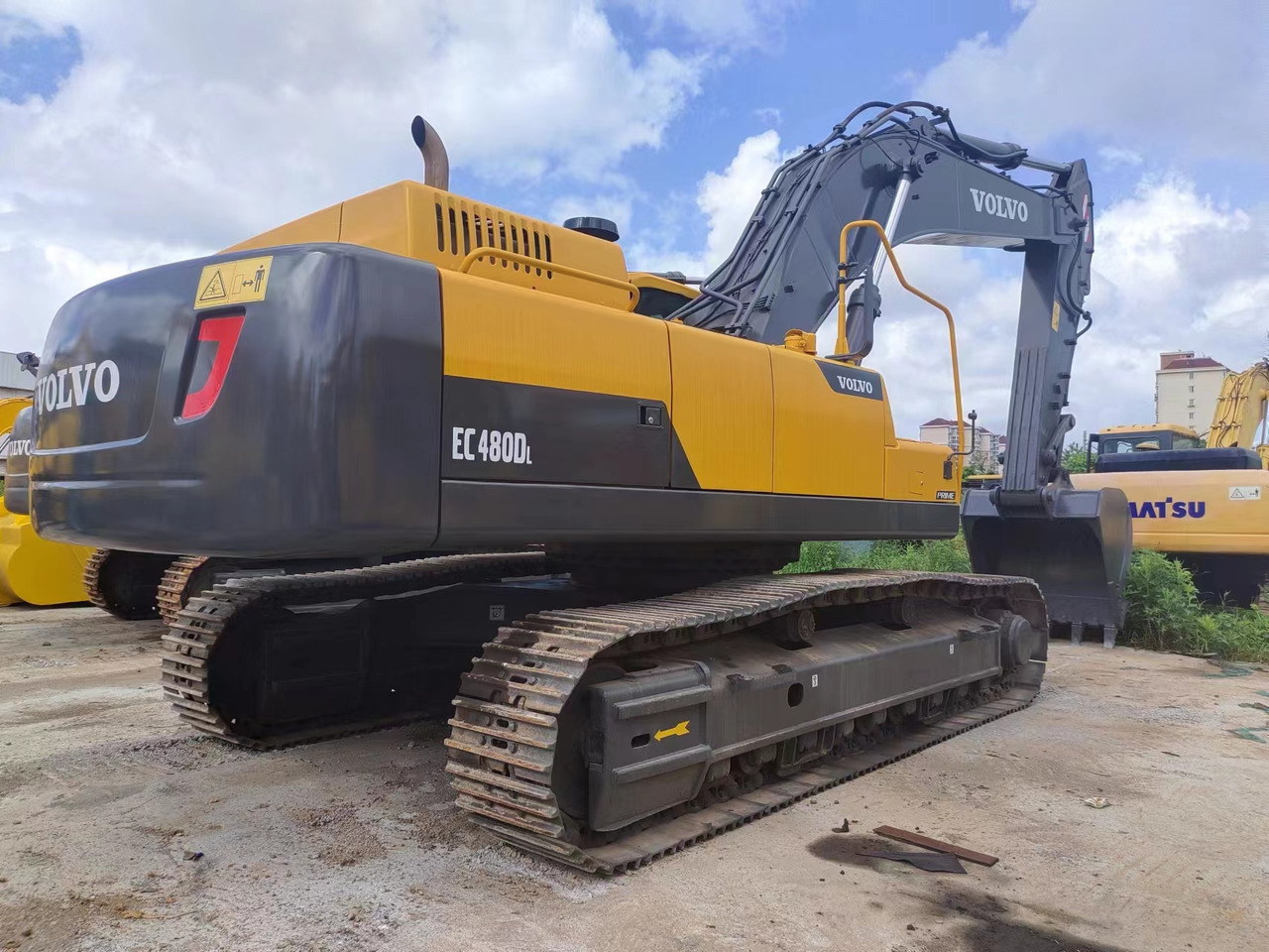 VOLVO EC480DL South Korea - Pásové rýpadlo: obrázok 4 VOLVO EC480DL South Korea - Pásové rýpadlo: obrázok 4