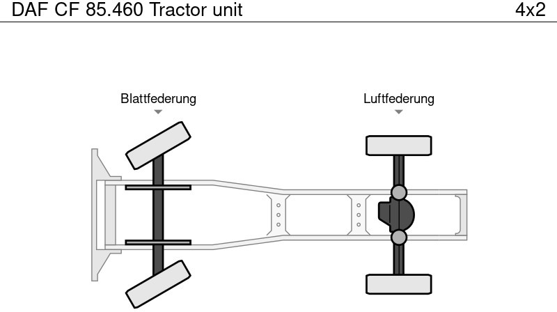 Leasing DAF CF 85.460 Tractor unit DAF CF 85.460 Tractor unit: obrázok 16 Leasing DAF CF 85.460 Tractor unit DAF CF 85.460 Tractor unit: obrázok 16
