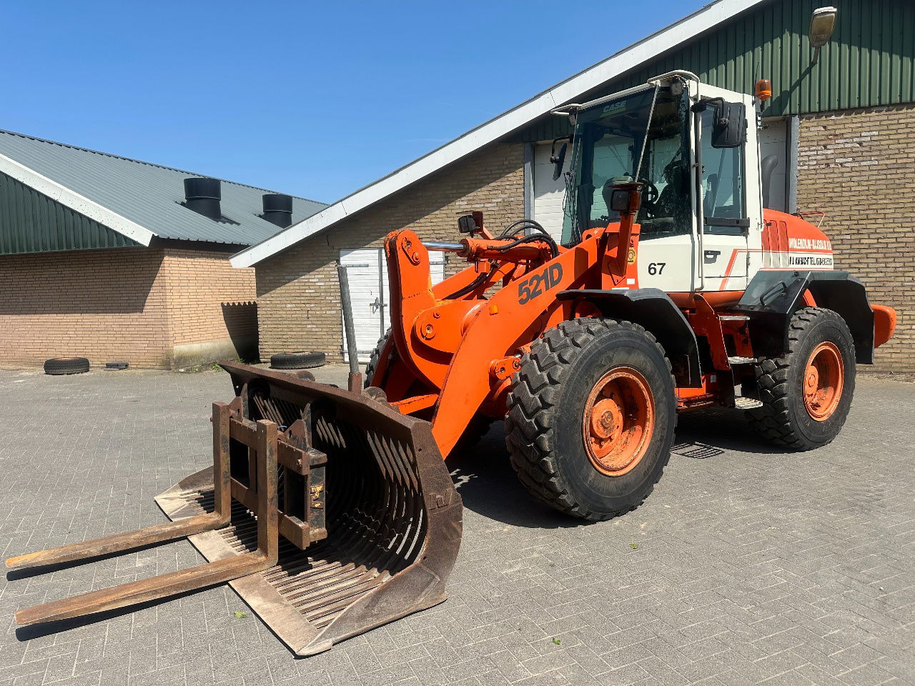 Case 521D  - Kolesový nakladač: obrázok 4 Case 521D  - Kolesový nakladač: obrázok 4