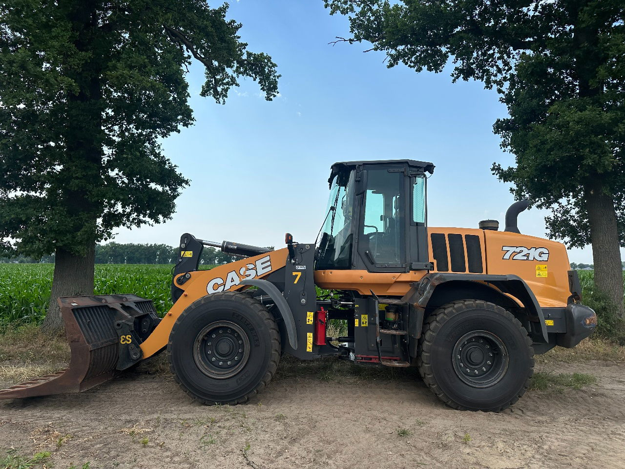 Case 721G - Kolesový nakladač: obrázok 5 Case 721G - Kolesový nakladač: obrázok 5